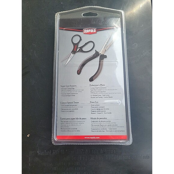 Rapala Pliers & Super Line Scissor Combo - Picture 2 of 3